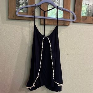 Navy blue tank